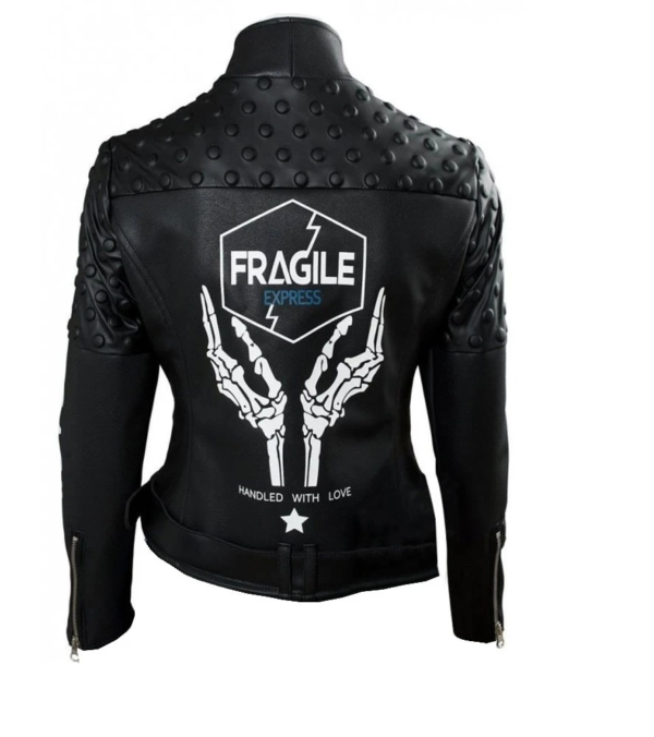 Fragile Express Leather Jacket