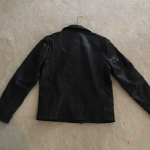 Frank And Oak Black Leather Jacket