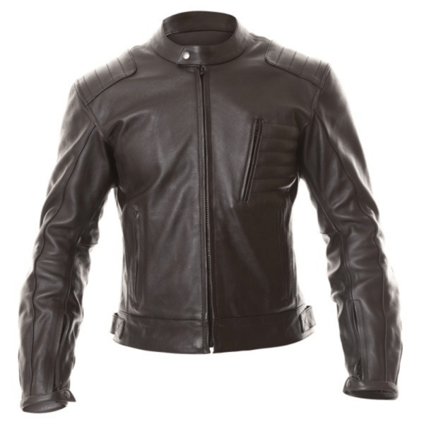 Frank Thomas Black Retro Faux Leather Jacket