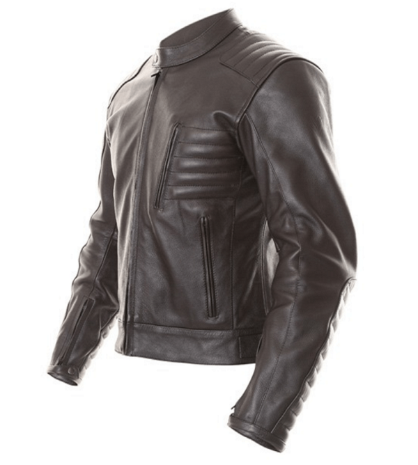 Franks Thomas Retro Black Leather Jacket