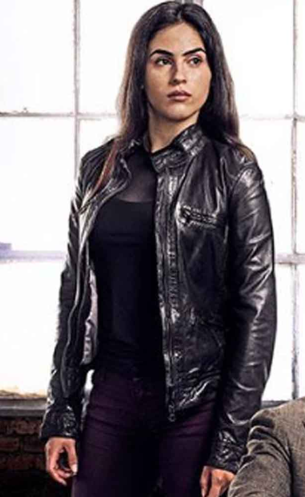 Gabrielle Jouberts Leather Jacket