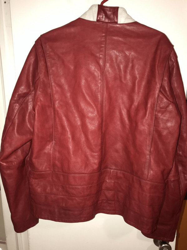 Gap Red Leather Jacket