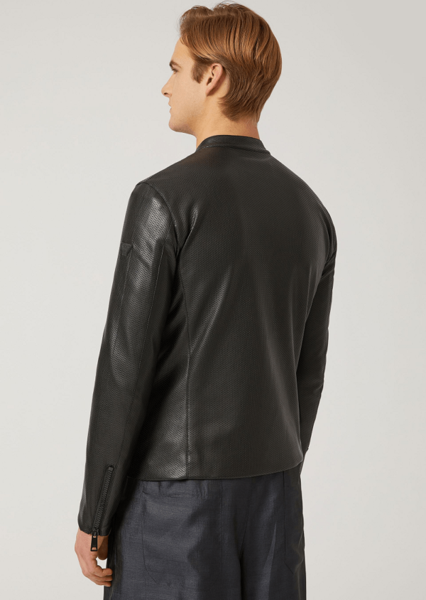 Giorgio Armani Milanos Leather Jacket