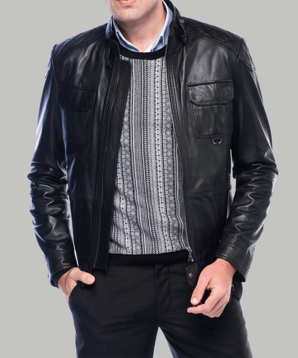 Giovanni Leathers Jacket