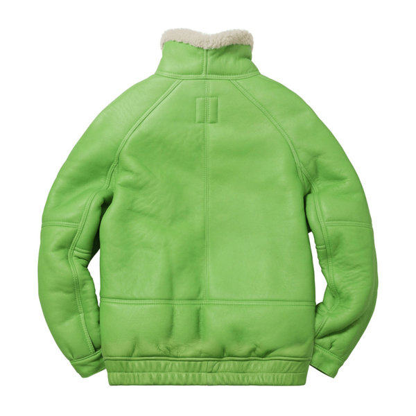 Green Supreme Leather Jackets