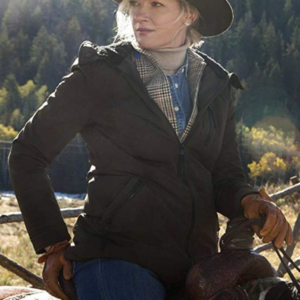 Gretchen Mol Yellowstone Series Evelyn Dutton Jacket