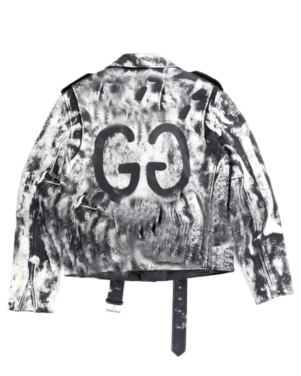 Gucci Ghost Leather Jacket 1