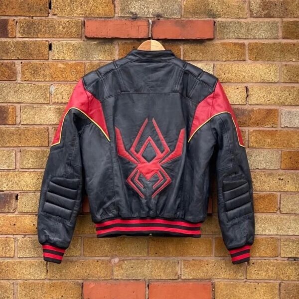 Halloween Spider Man Cropped Movie Costume Mens Jacket - Image 2