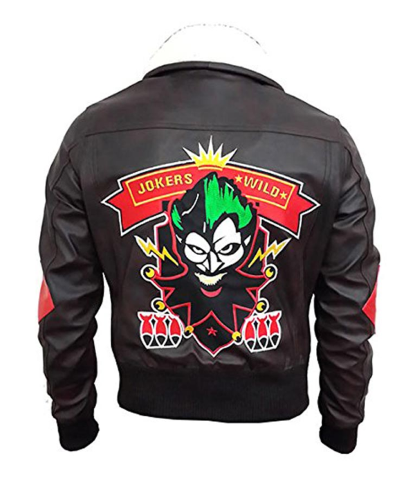 Harley Quinn Bombshell Leather Jacket