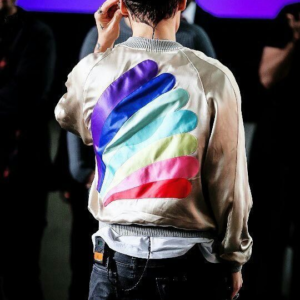 Harry Style Rainbow Bomber Jacket