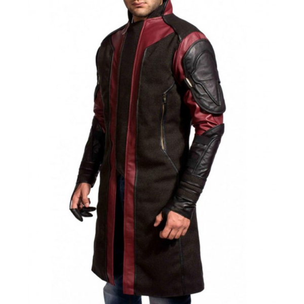 Hawkeye Ages Of Ultron Leather Coat