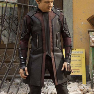 Hawkeye Avengers Age Of Ultron Leather Coat