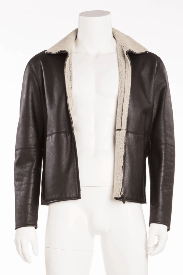 Hermes Leather Jacket Men