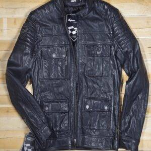 Hoonigan Gangster Black Leather Jacket