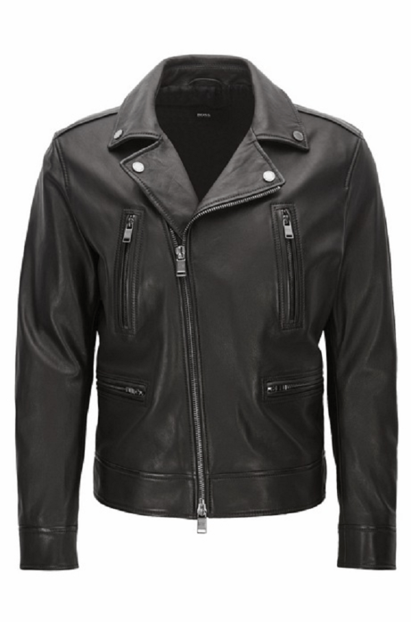 Hugo Boss Black Leather Jacket