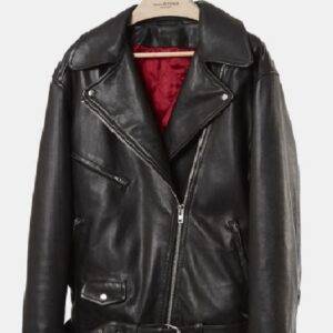 Isabel Marant Abely Black Leather Jacket