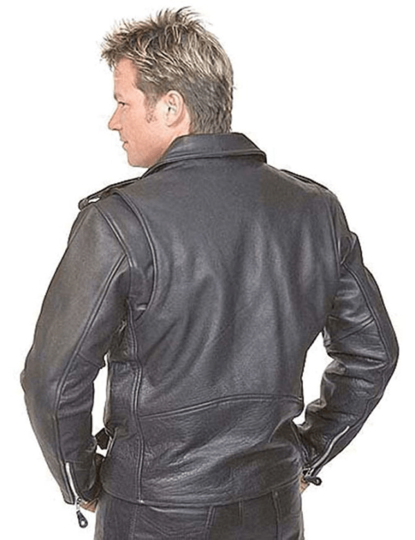 Jamin Classic Motorcycle Leather Jacket