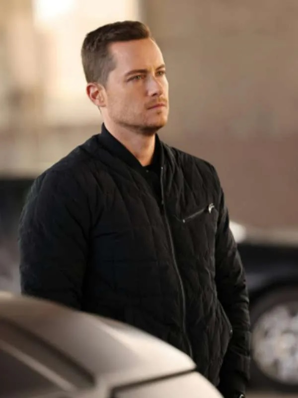 Jay Halstead Chicago P.d. Quilted Black Jacket