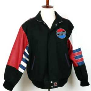 Jeff Hamilton Pepsi Bomber Varsity Jacket