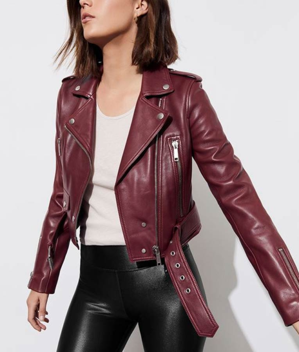 Jessica Davis Leather Jacket