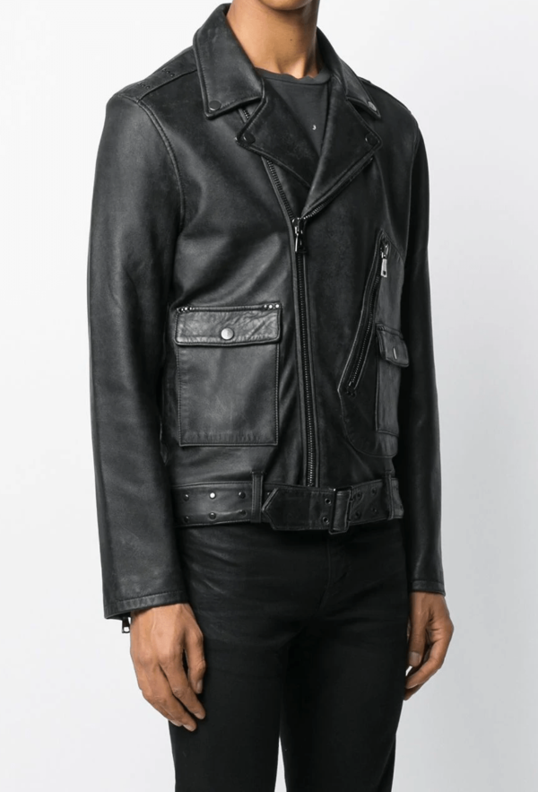 John Varvatos Blacks Leather Jacket