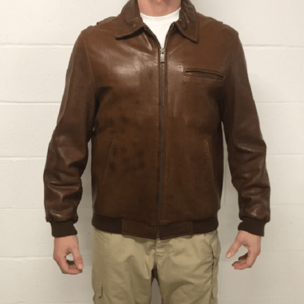 Johnston And Murphy Leather Jacket