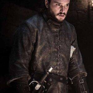Jon Snow Game Of Thrones Brown Leather Jacket