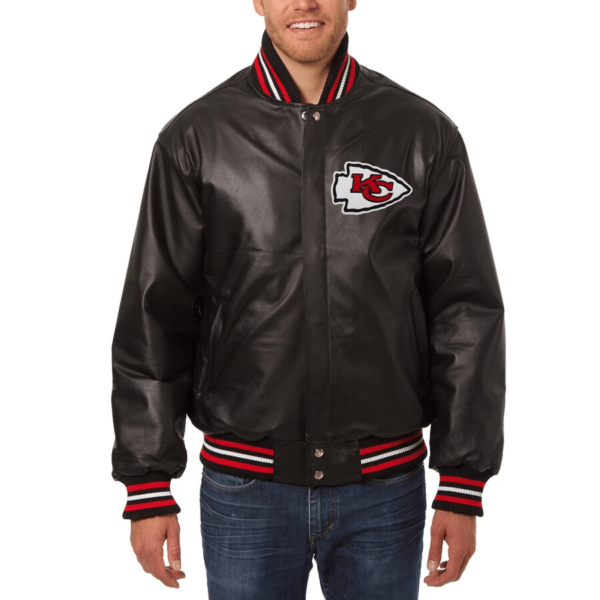 Kansas City Chiefs Leather Jacket - Right Jackets