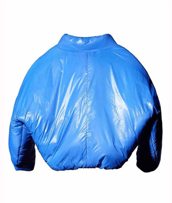 Kanye Wests Yeezy Gap Blue Puffer Jacket