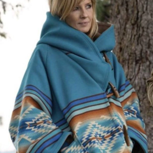 Kelly Reilly Yellowstone Beth Dutton Blue Coats