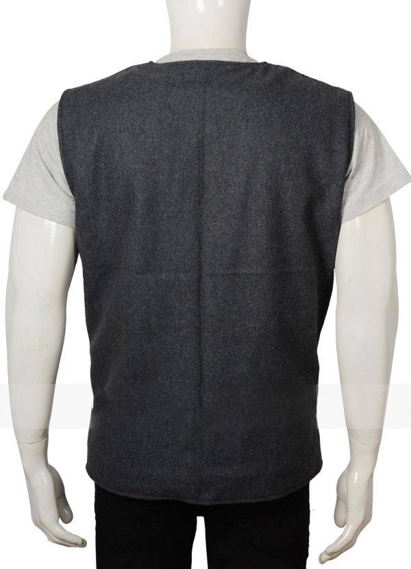Kevin Costner Yellowstones Series John Dutton Wool Vest