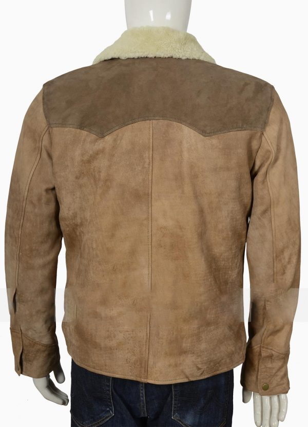 Kevin Costners Yellowstone John Dutton Raw Leather Jacket