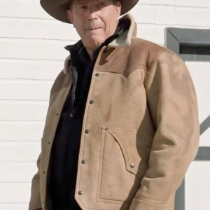 Kevins Costner Yellowstone John Dutton Raw Leather Jackets