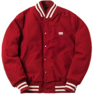 Kith X Coca-Cola Golden Bear Red Wool Jacket