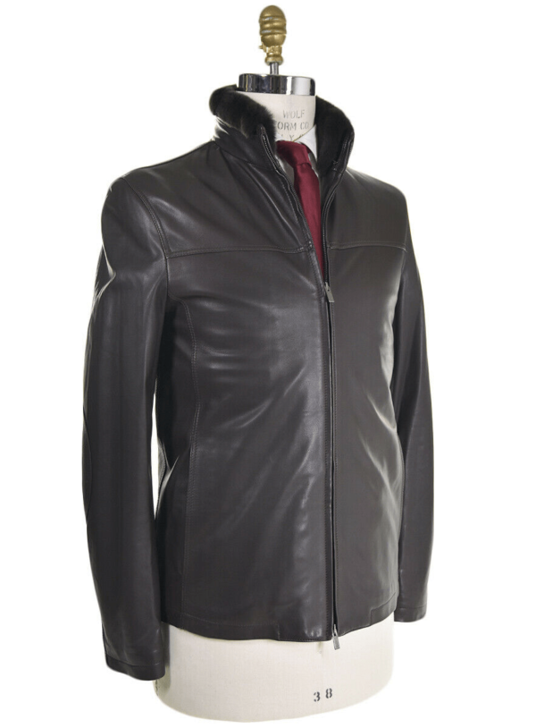 Kitons Leather Jacket