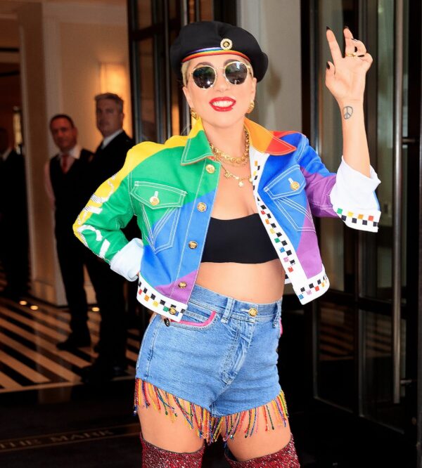 Lady Gaga Rainbow NYC Pride Jacket