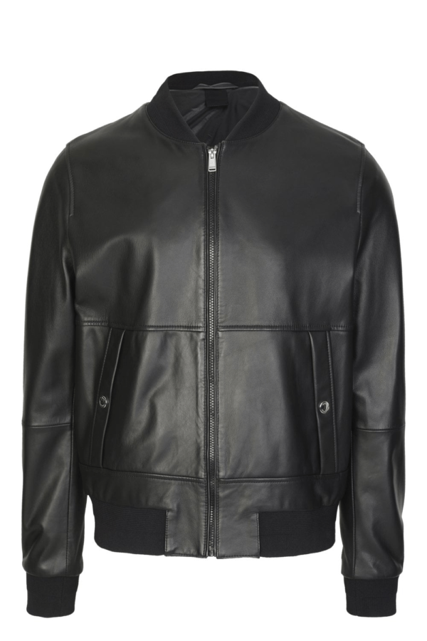 Leather Jacket Hugo Boss