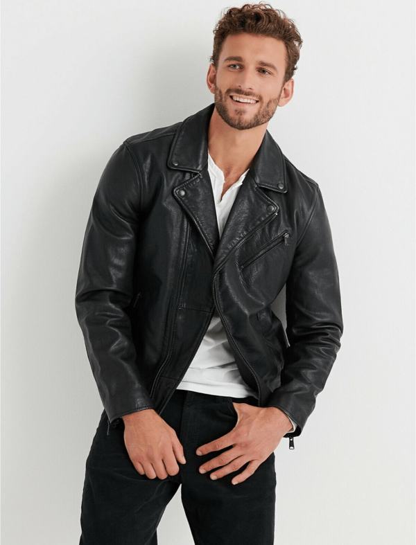 Leather Jacket Lucky Brand