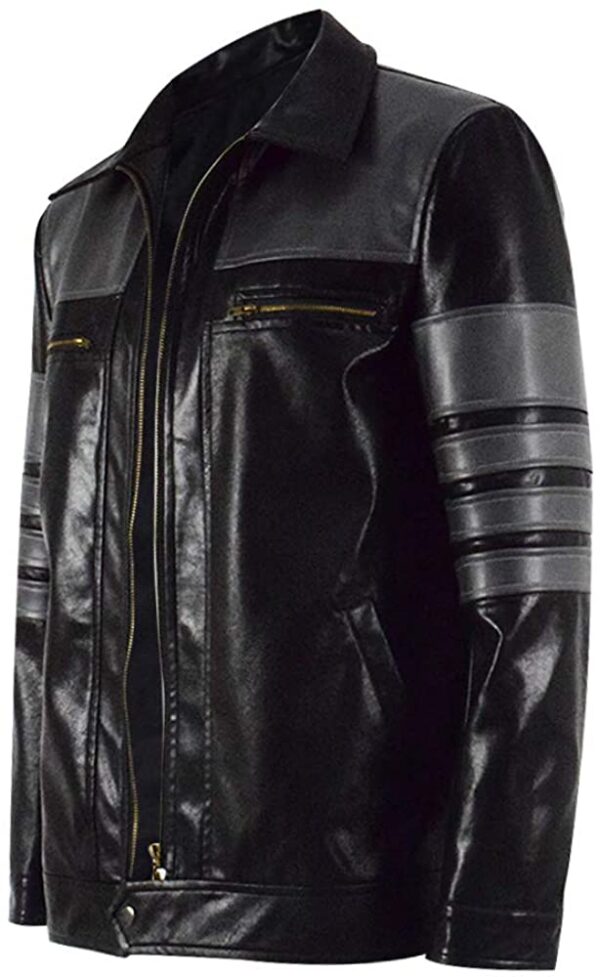 Leo Fitzs Agents Of Shield Black Leather Jacket