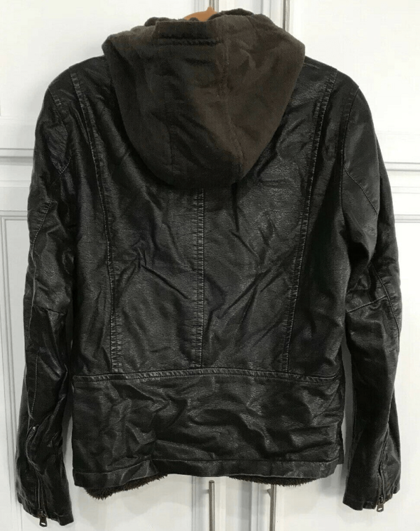 Levis Hoodeds Leather Jacket