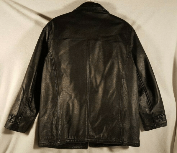 London Fogs Mens Leather Jacket
