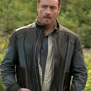 Lost In Space Toby Stephens Leather Jacket