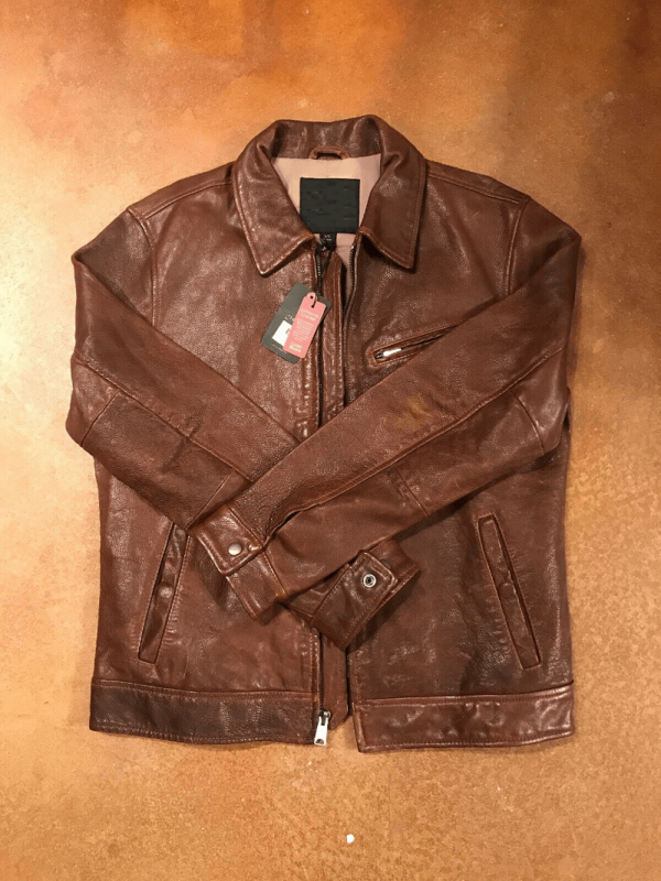 Lucky Brand Brown Leather Jacket