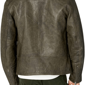 Lucky Brand Mens Leather Jacket