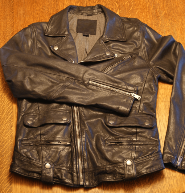 Lucky Brands Black Label Leather Jacket