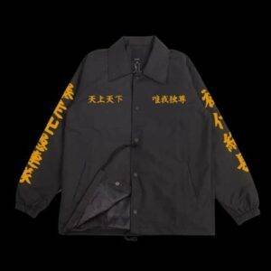Tokyo Revengers Manji Gang Black Jacket