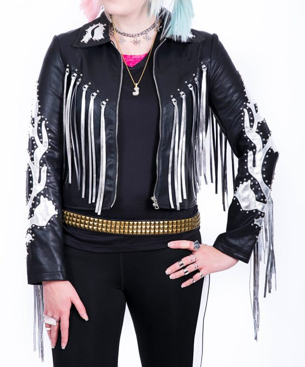 Margot Robbie Birds Of Prey Harley Quinn Leather Jacket