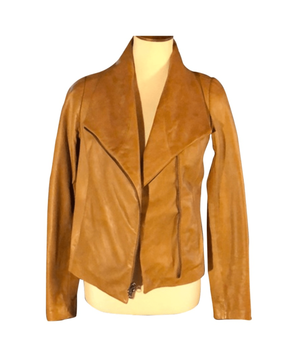 Virgin River Melinda Monroe Brown Leather Jacket