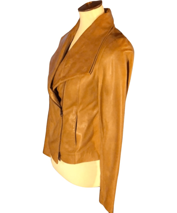 Melinda Monroes Virgin River Brown Leather Jacket