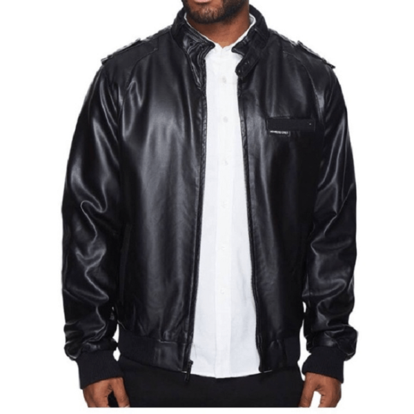 Members Only Black Leather Jacket